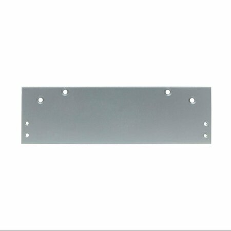 GLOBAL DOOR CONTROLS Closer Drop Plate for 400/500 Series Door Closers in Aluminum DP-1045-AL